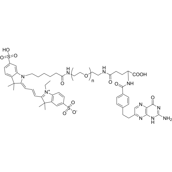 Cy3-PEG-FA (MW 5000)